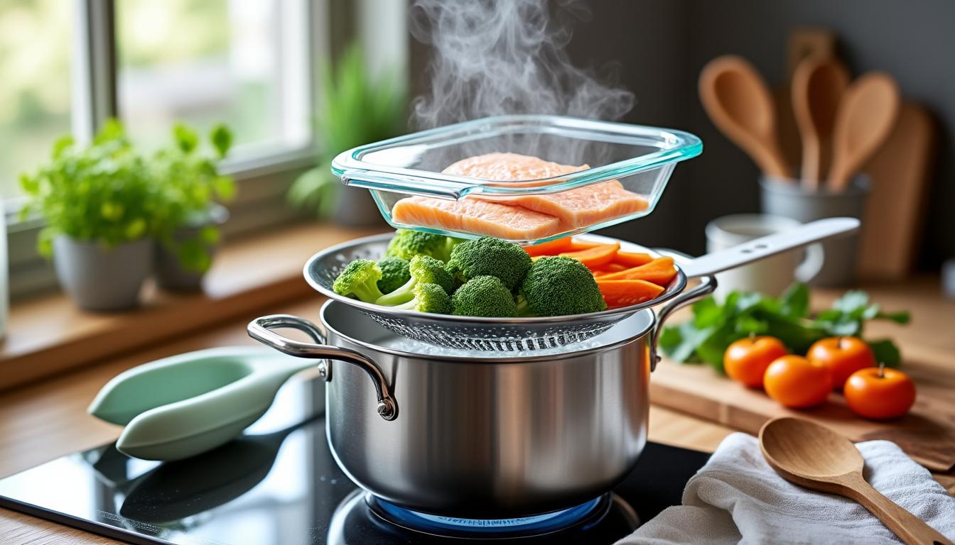 découvrez comment réussir une cuisson à la vapeur sans cuiseur grâce à nos astuces simples et méthodes efficaces pour des plats sains et savoureux.