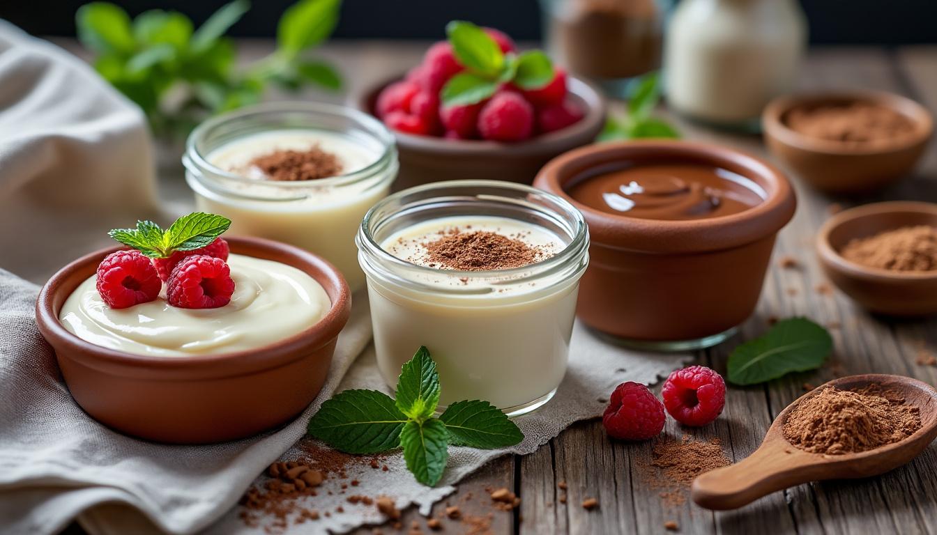 découvrez 32 recettes simples de crèmes desserts maison pour réaliser de délicieux petits pots gourmands, parfaits pour toutes les envies sucrées.
