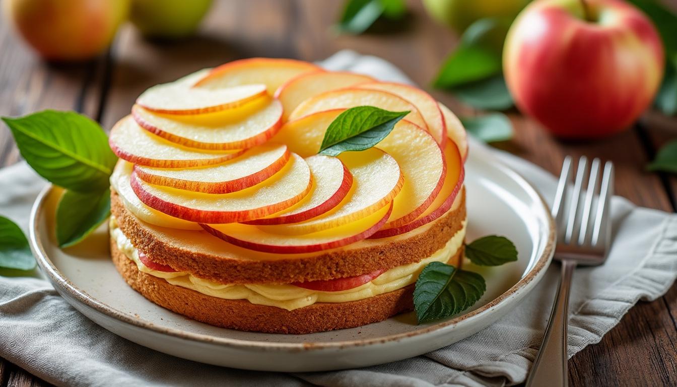 découvrez la recette facile et rapide du gâteau invisible aux pommes de cyril lignac, un dessert léger et savoureux qui ravira tous les gourmands.