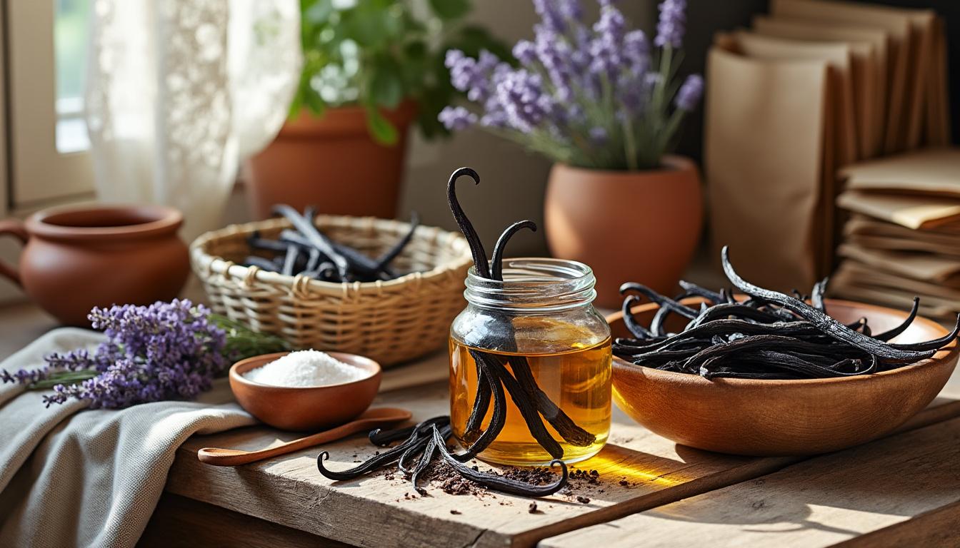 découvrez comment transformer facilement vos gousses de vanille usagées en trésors utiles plutôt que de les jeter, avec une méthode simple et écologique.